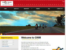 Tablet Screenshot of goodwheelmotors.com